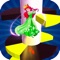 "Helix Royal Jumper 3D is a puzzle jumping ball game with One-tap easy-to-learn controls, rich visual effects and addictive gameplay mechanics