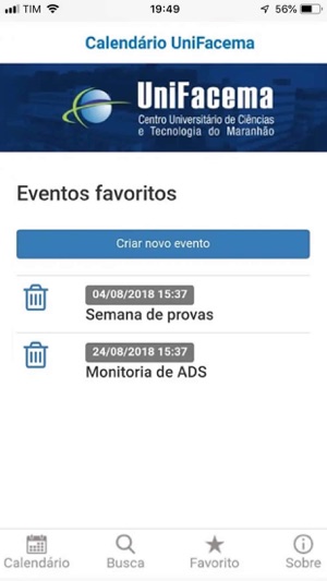 Calendário UniFacema(圖4)-速報App