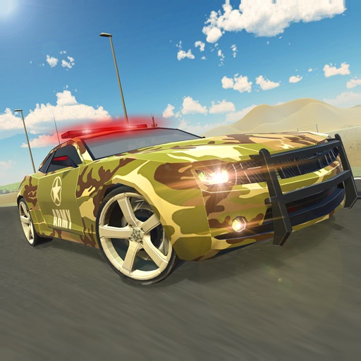 Army Car Driving - Cop Chase icon