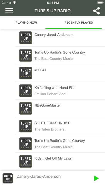 TURF'S UP RADIO