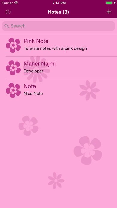 How to cancel & delete Pink Note - پينك نوت from iphone & ipad 2