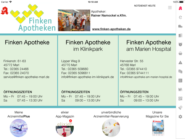 Finken Apotheke - R. Namockel