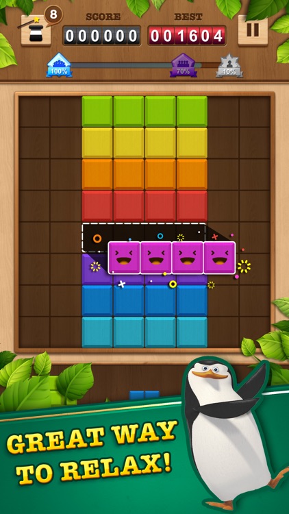 Wood Color Block: Puzzle Game