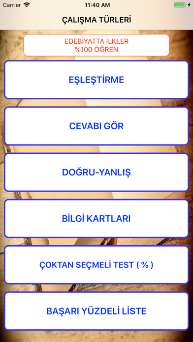 How to cancel & delete Edebiyatta İlkler (%100 Öğren) from iphone & ipad 1