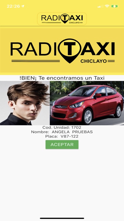 Radio Taxi Chiclayo Pasajero screenshot-5