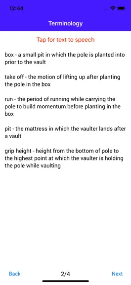 Game screenshot HVE Pole Vault Chart hack