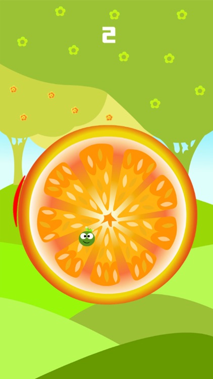 Ricocheting Orange