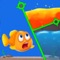 Save the Fish is a relaxing and addictive puzzle game with many interesting brain teaser puzzles