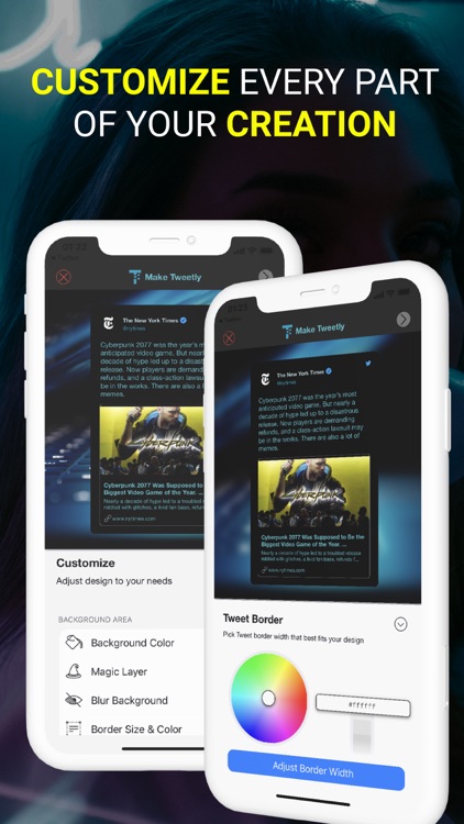 Tweetly :Beautiful Tweets screenshot-5