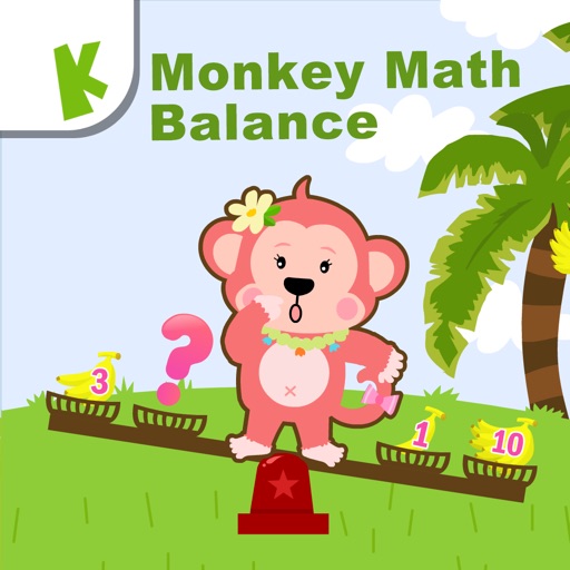 Monkey Math Balance for Kids Icon
