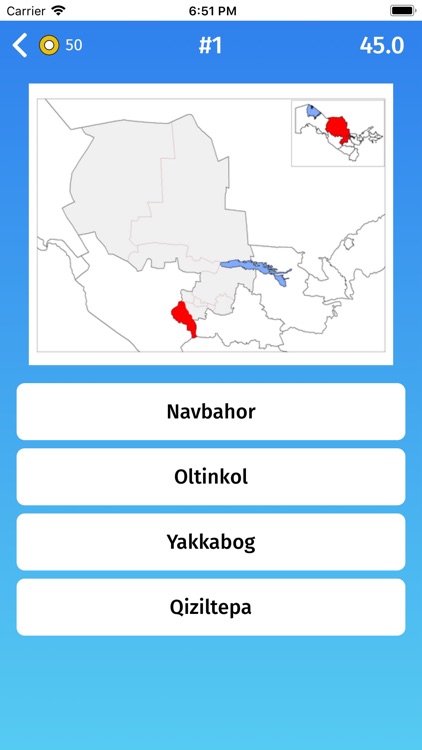 Uzbekistan: Viloyats Quiz Game screenshot-5