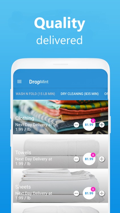DropMint: Laundry On-Demand