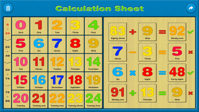How to cancel & delete Calculation Sheet (Free) from iphone & ipad 1