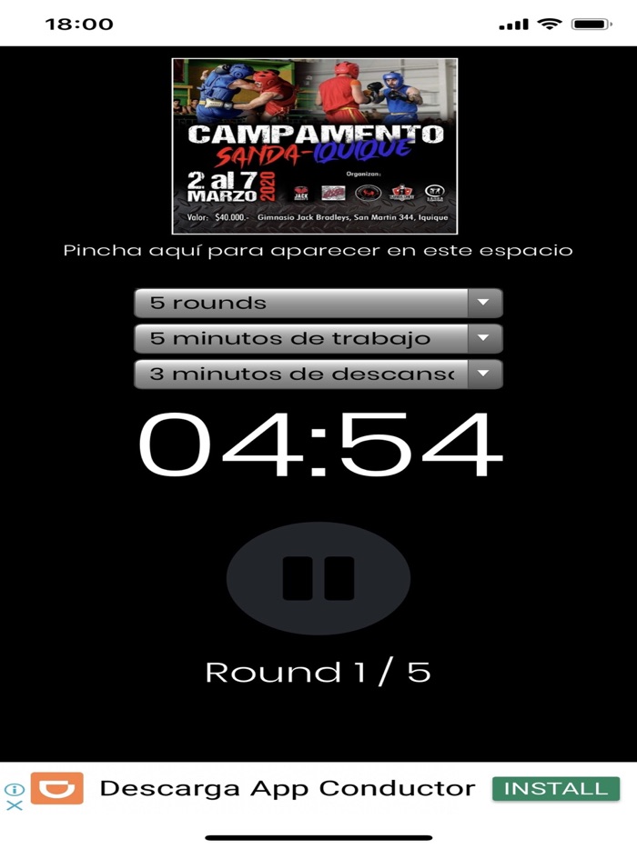 KickBoxing Cronómetro