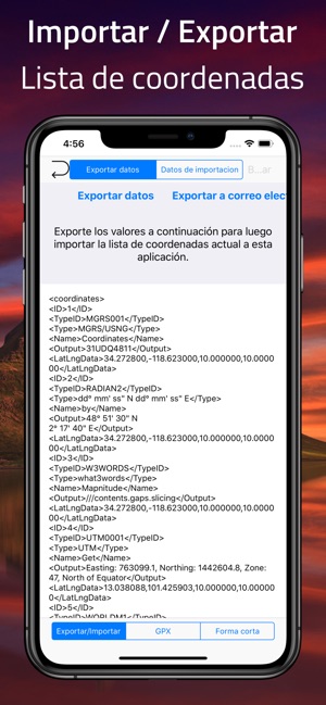 Coordenadas Gps Convertidor En App Store