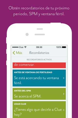Clue Period Tracker & Calendar screenshot 3