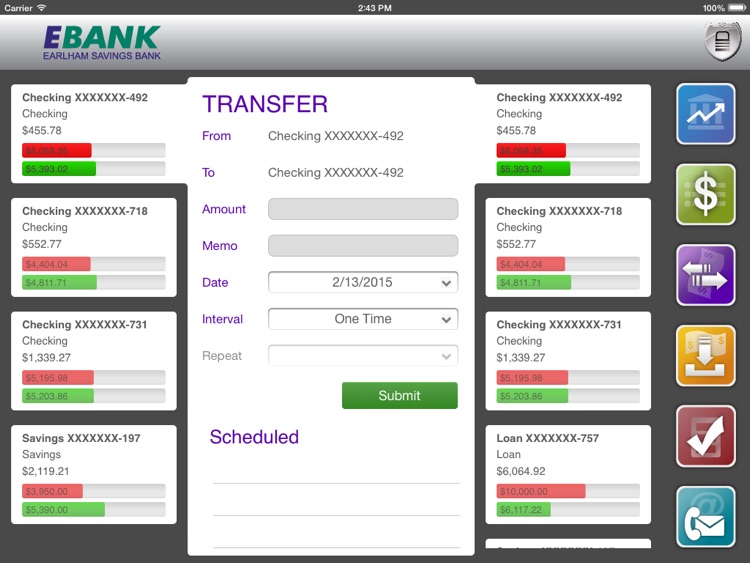 EBANK Mobile for iPad screenshot-3