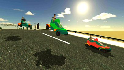 Furious Shoes Car Racing 3D screenshot 2