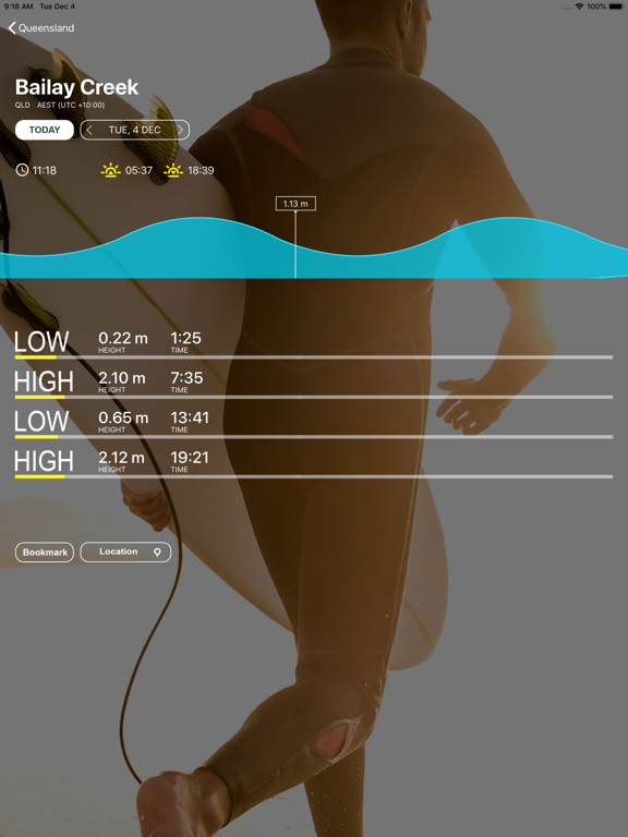 AU Tides Pro -Tide Predictions screenshot 2