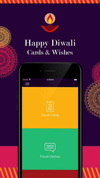 How to cancel & delete Happy Diwali Cards & Wishes from iphone & ipad 1