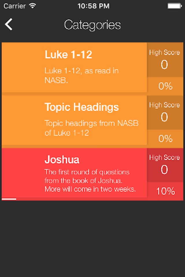 Bible Bowl Prep screenshot 2