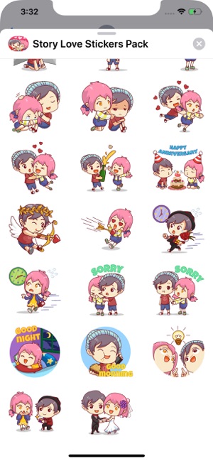 Story Love Stickers Pack(圖2)-速報App