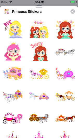 Princess Stickers(圖2)-速報App