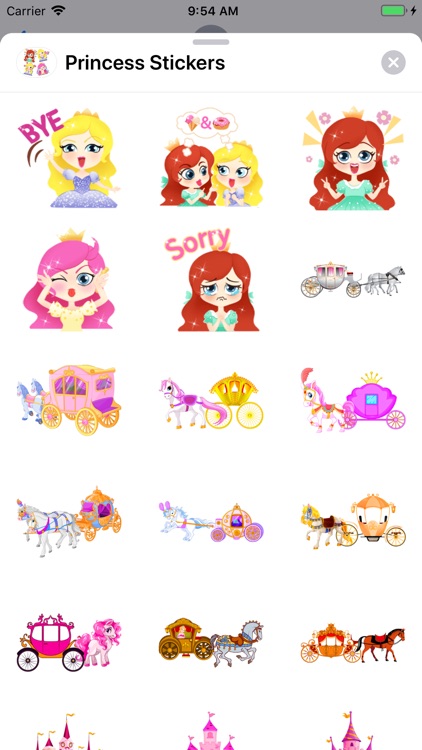 Princess Stickers