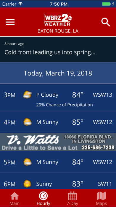 WBRZ Weather screenshot 3