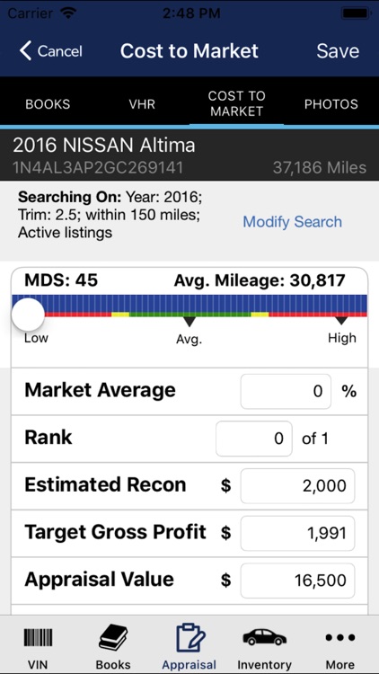 MAX Pricing-Appraisal