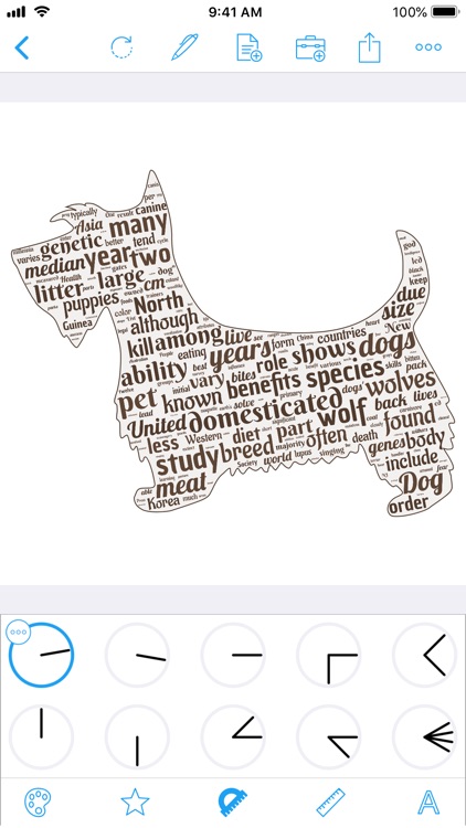 Shapego - Stunning Word Clouds screenshot-3