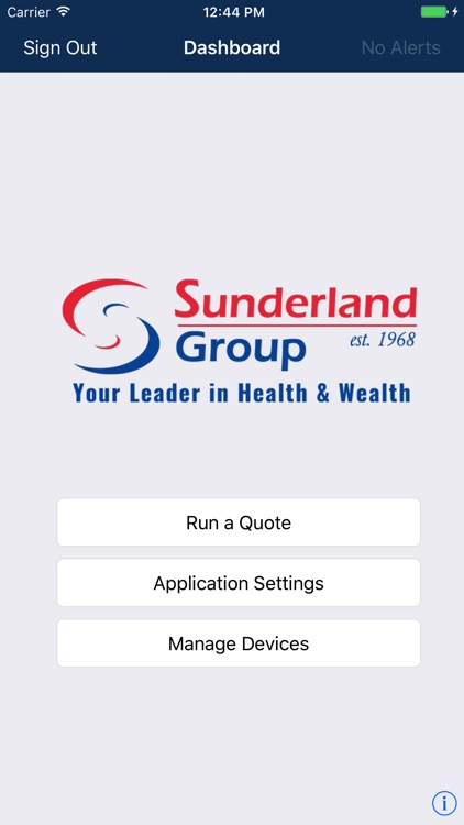 Sunderland Group Quoting Tools