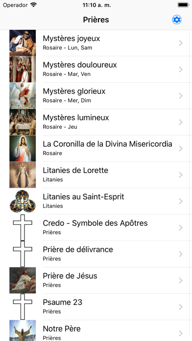 How to cancel & delete Rosaire Audio Français Offline from iphone & ipad 1