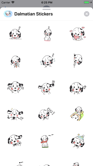 Dalmatian Stickers