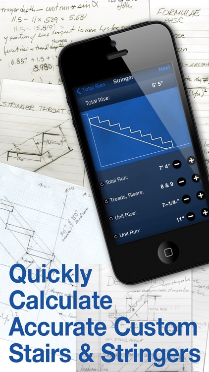 Delux Stairs Construction calc