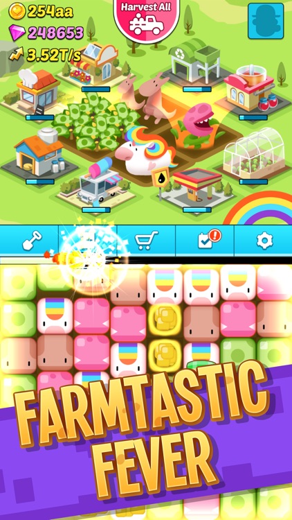 Pocket Farmery: Idle Pop Farm screenshot-0