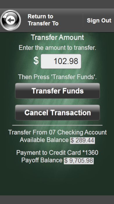 Blackhawk FCU Mobile screenshot 4