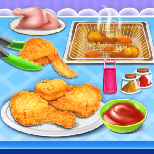 Fry Chicken Cooking Games