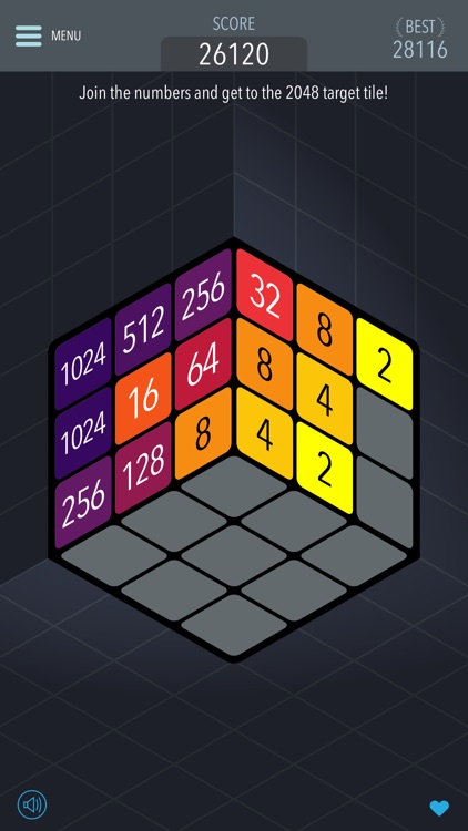 2048 3D - Brain Training Game