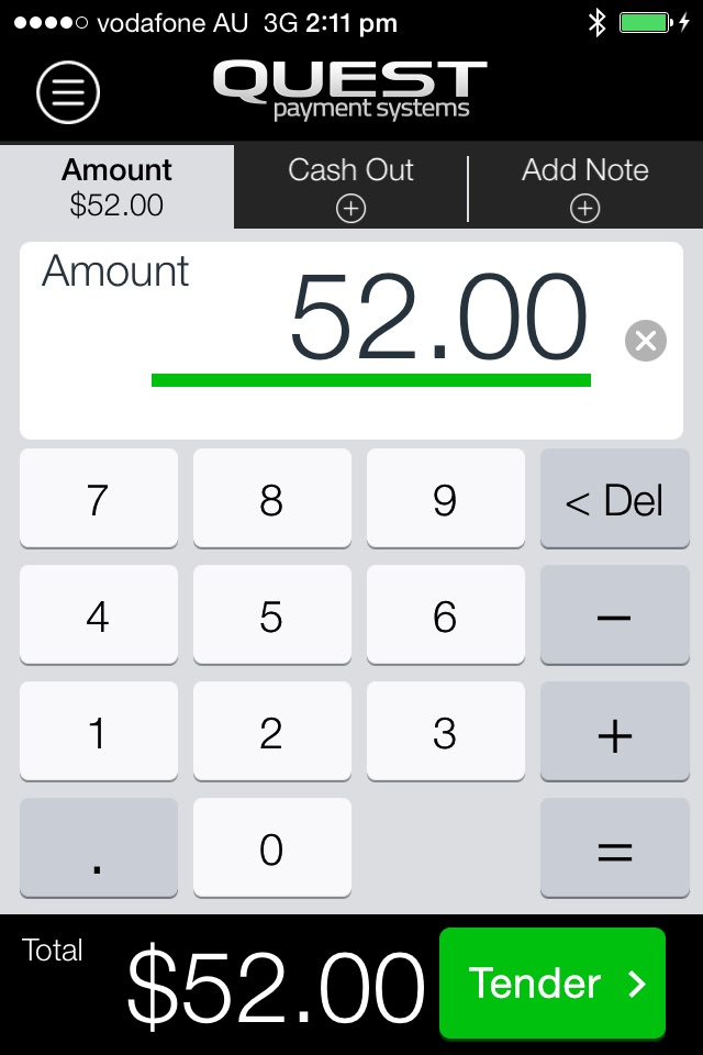 Quest mPOS with NAB screenshot 2
