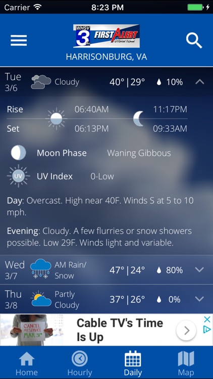 WHSV-TV3 Weather