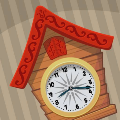 Cuckoo Clock Telling Time