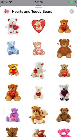 Valentine Hearts & Teddy Bears(圖4)-速報App