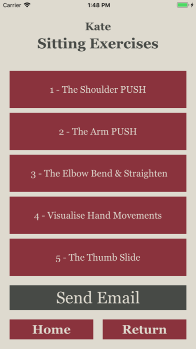 REPS Recovery Exercises screenshot 2