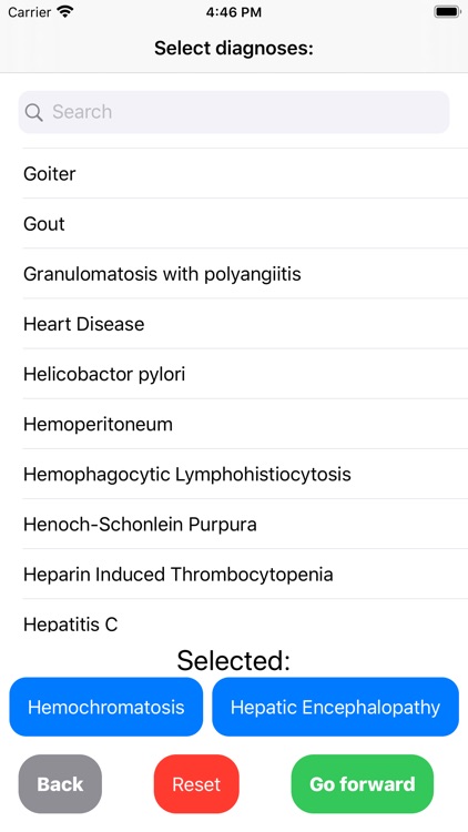 Differential Diagnosis Creator