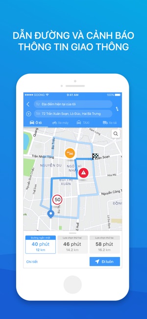 Goong - Bản đồ & Dẫn đường
