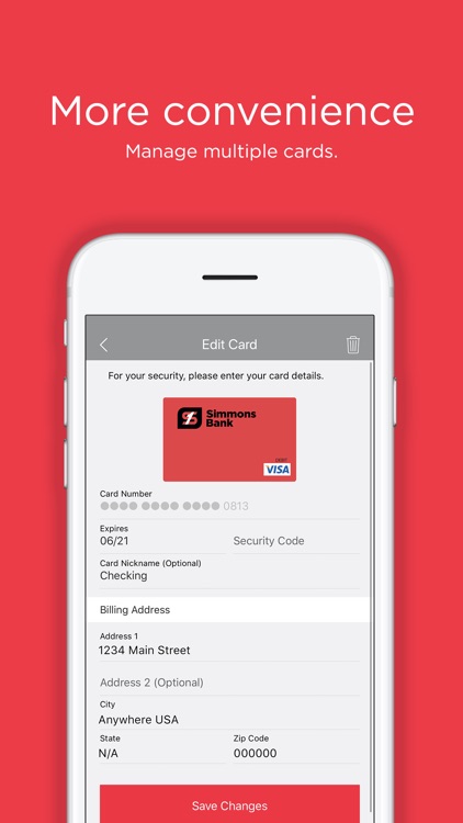 Simmons Bank Card Controls screenshot-3