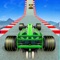 Welcome to the top speed formula car GT racing stunts with the superhero drivers on impossible tracks and unlimited fun