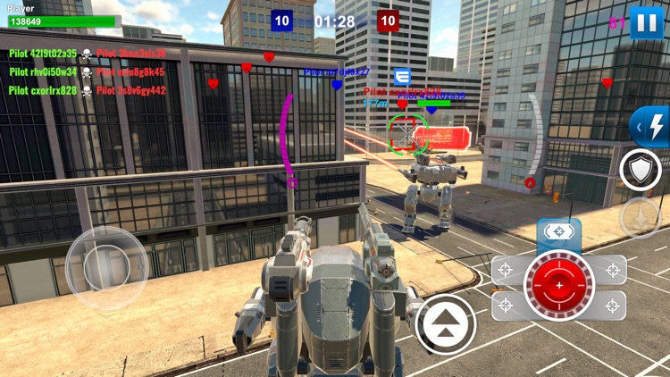 Mech Wars -Online Robot Battle screenshot-7