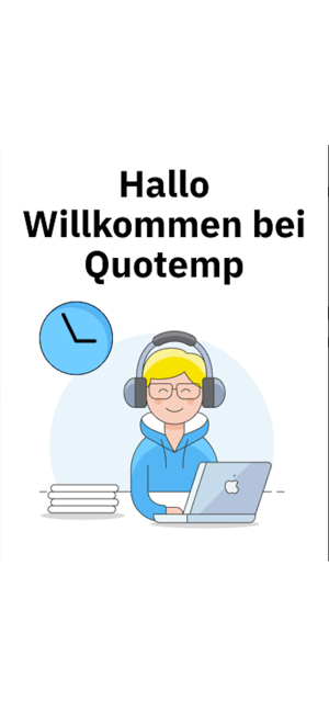 QuoTemp Zeiterfassung(圖1)-速報App